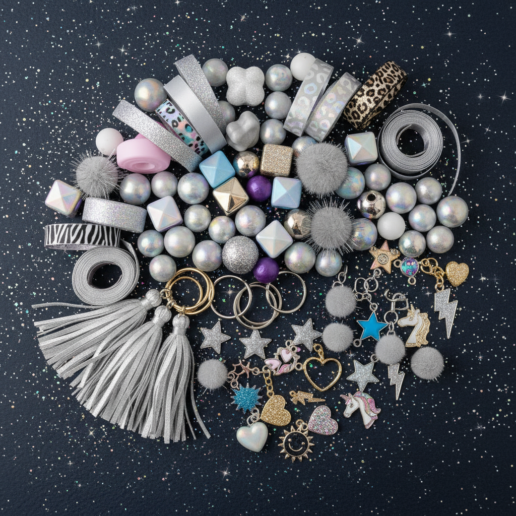 Keychain Kit Pixie Silver