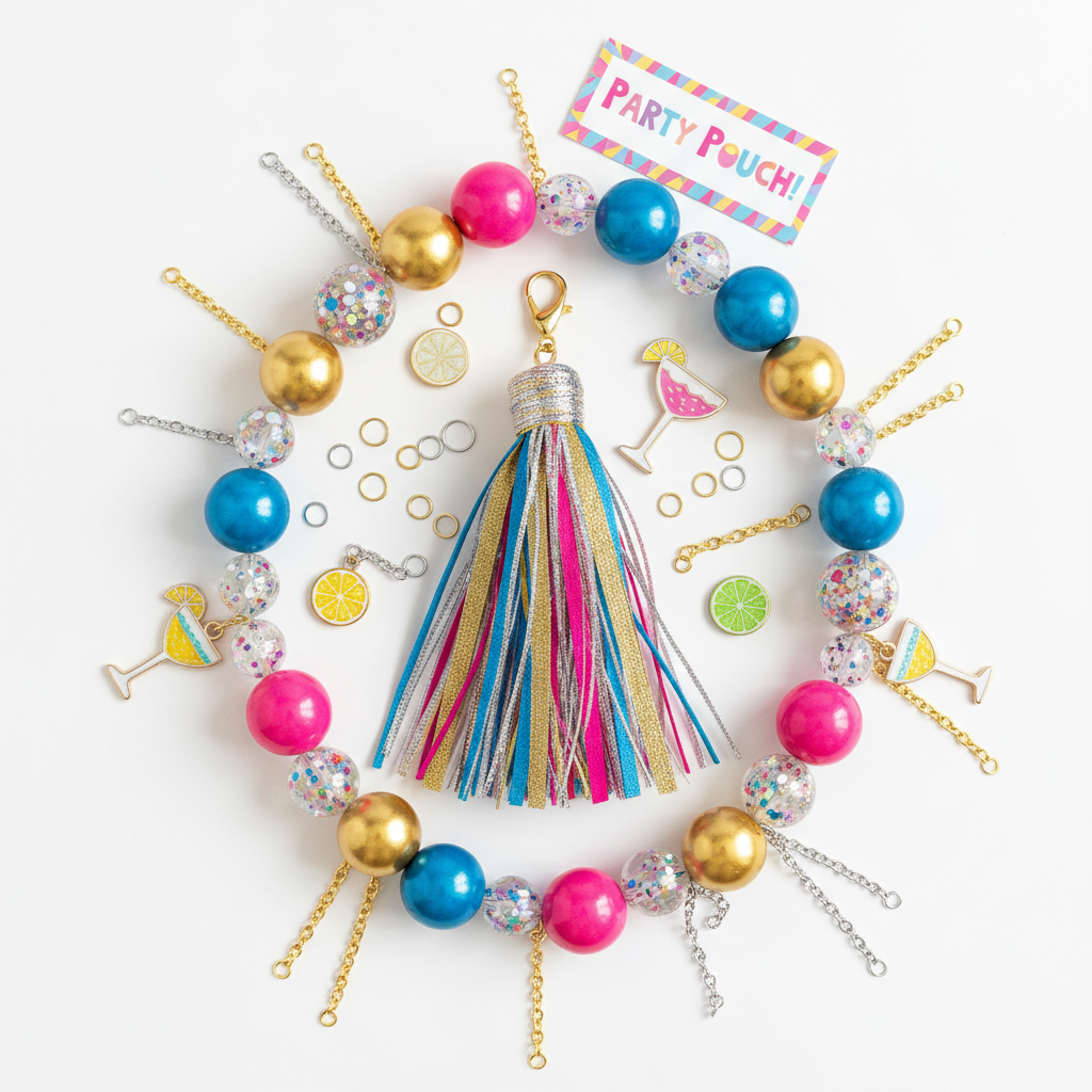Party Drink Bag Charm Kit